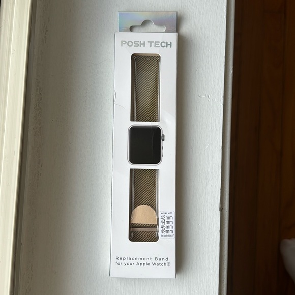 Posh Tech stainless steel Apple Watch Band - Picture 3 of 6